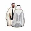 Zayed & Mohammed Brooch